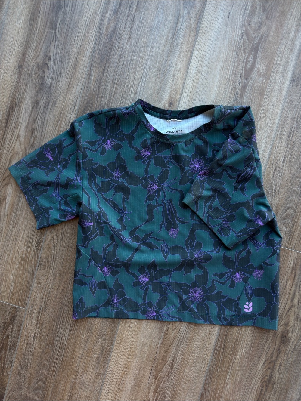 Wild Rye Easley Crop Tee